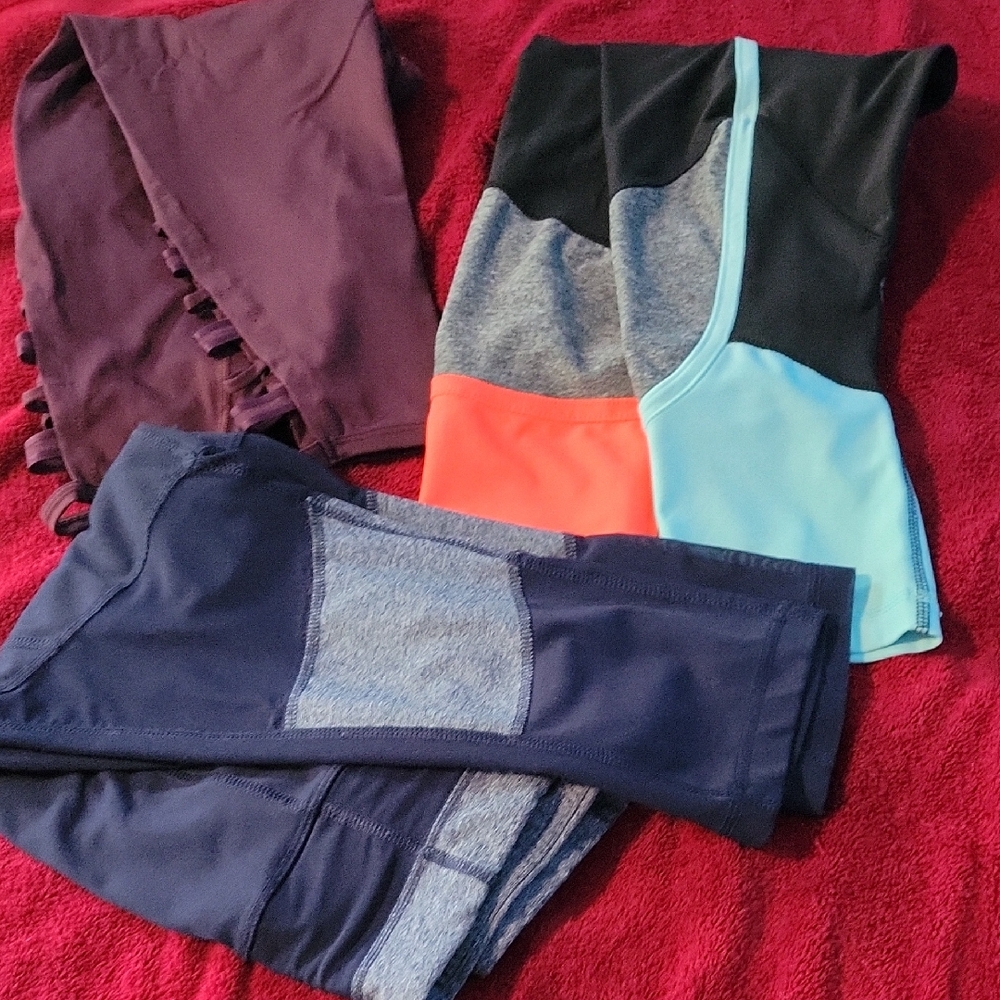 Colorful Activewear Leggings Set
